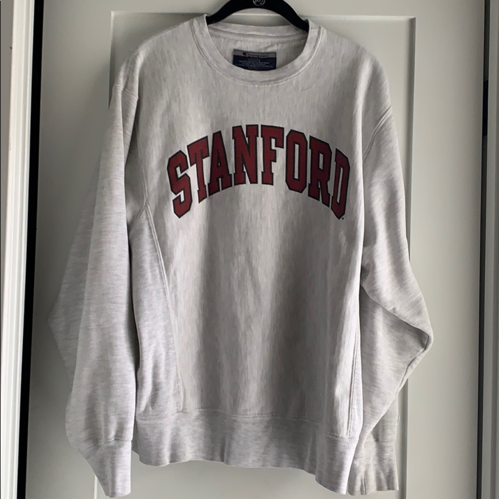 Vintage Champion Stanford Sweatshirt - Size Small